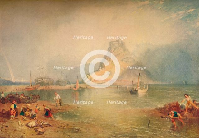 'St. Michael's Mount', c1830s, (1920). Creator: James Baker Pyne.
