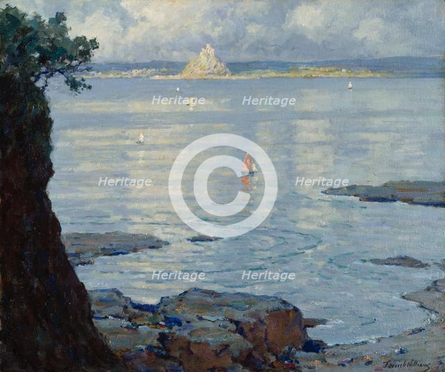 St. Michael's Mount, Cornwall, 1933. Creator: Terrick Williams.