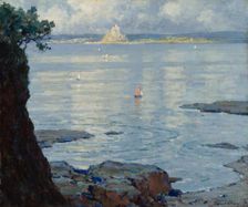 St. Michael's Mount, Cornwall, 1933. Creator: Terrick Williams