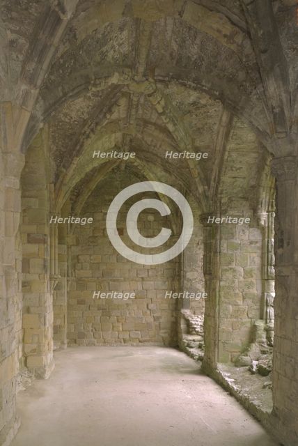 St Michael's Chapel, Wenlock Priory, Much Wenlock, Shropshire, 1998. Artist: J Bailey