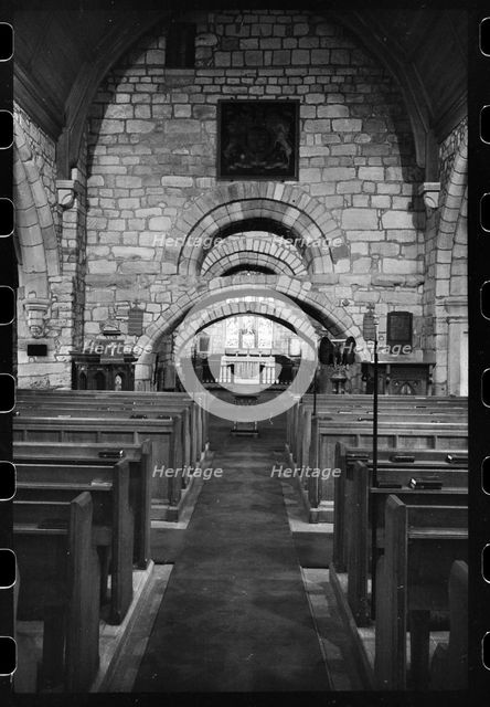 St Michael's Church, Barton, Eden, Cumbria, c1955-c1980. Creator: Ursula Clark.