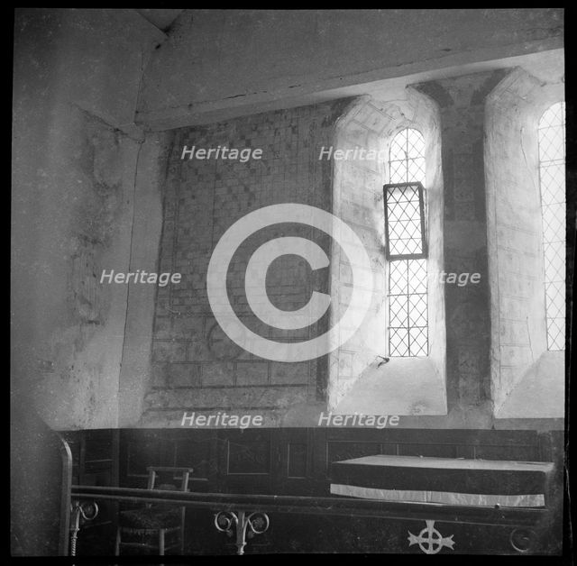 St Michael's Church, Michaelchurch, Tretire With Michaelchurch, Herefordshire, 1936. Creator: Marjory L Wight.