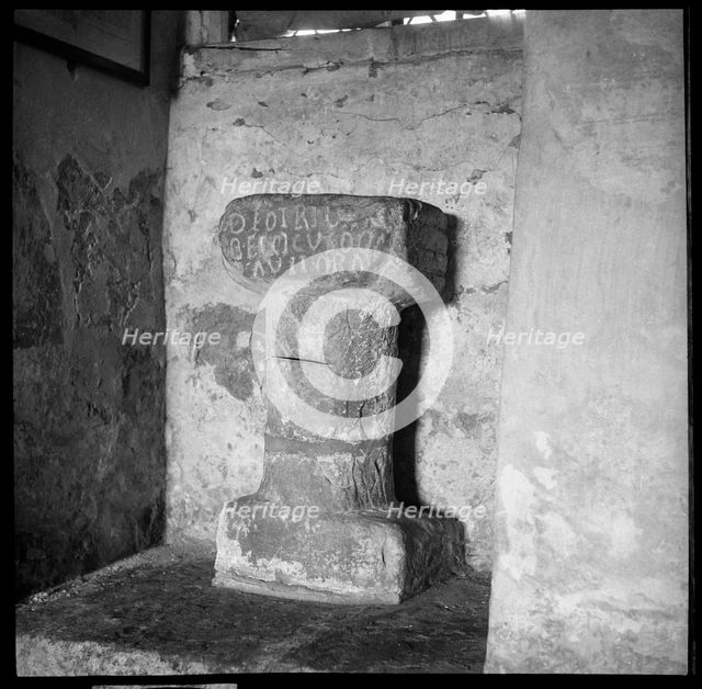 St Michael's Church, Michaelchurch, Tretire With Michaelchurch, Herefordshire, 1936. Creator: Marjory L Wight.