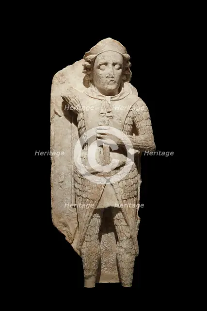 St Michael sculpture, 15th century. Artist: Unknown.