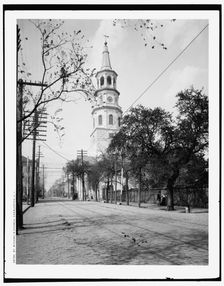 St. Michael's Church, Charleston, S.C., c1900. Creator: Unknown