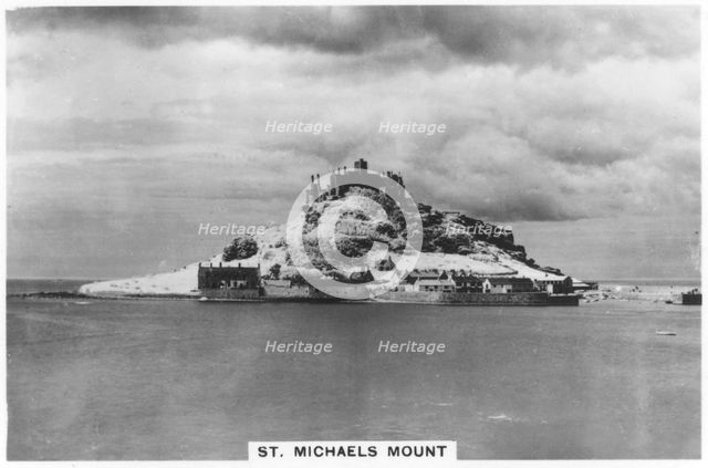 St Michaels Mount, 1936. Artist: Unknown
