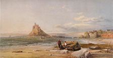 St. Michael's Mount, Cornwall 1878. Artist: Samuel Phillips Jackson
