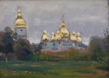 St Michael's Monastery in Kyiv, 1903. Creator: Jan Stanislawski