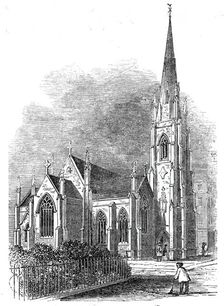St. Michael's New Church, Pimlico, 1844. Creator: Unknown