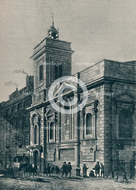 'St. Mildred's Church, and the Poultry', 1907. Artist: Unknown.