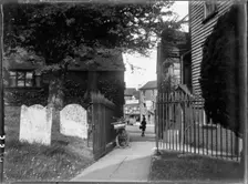 St Mildred's Church, High Street, Tenterden, Ashford, Kent, 1926. Creator: Katherine Jean Macfee