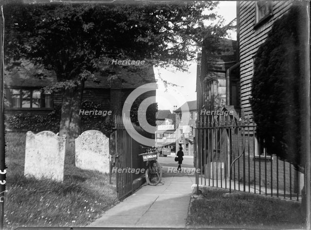 St Mildred's Church, High Street, Tenterden, Ashford, Kent, 1926. Creator: Katherine Jean Macfee.
