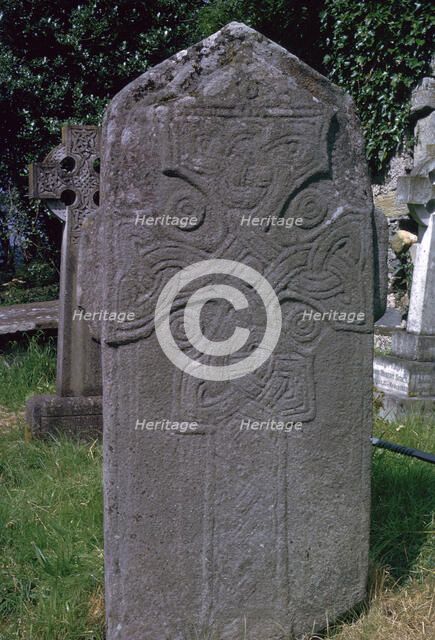 St Mura's cross' in Pahan, 7th century. Artist: Unknown