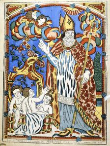 St Nicholas, 19th century. Artist: Anon