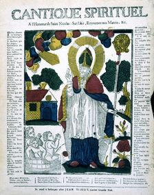 St Nicholas, 19th century. Artist: Anon