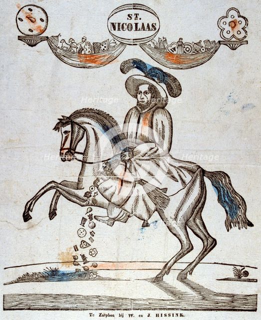 St Nicholas, 19th century. Artist: Anon