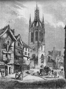 St. Nicholas Church, Newcastle-upon-Tyne 1845. Artist: John Jackson