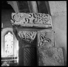 St Nicholas Church, Earls Croome, Malvern Hills, Worcestershire, c1938. Creator: Marjory L Wight