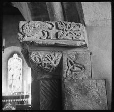 St Nicholas Church, Earls Croome, Malvern Hills, Worcestershire, c1938. Creator: Marjory L Wight