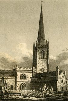 St. Nicholas Church, Liverpool 1812. Creator: James Sargant Storer