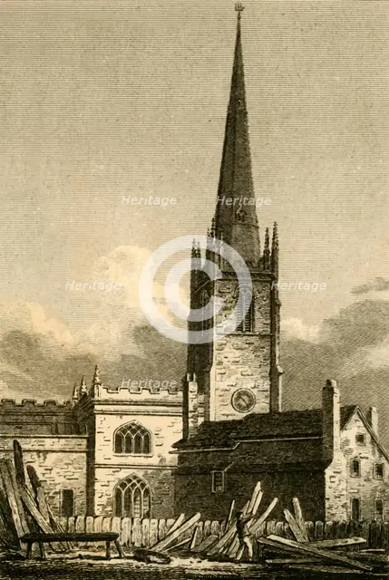 'St. Nicholas Church, Liverpool', 1812.  Creator: James Sargant Storer.