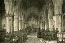 St. Nicholas Church: The Nave, 1886 (1898). Creator: Unknown