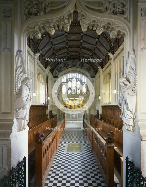 St. Nicholas Chapel, Carisbrooke Castle, c1990-2010. Artist: Unknown.