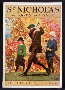 "St Nicholas, for Boys and Girls", cover, October 1919. Creator: Unknown