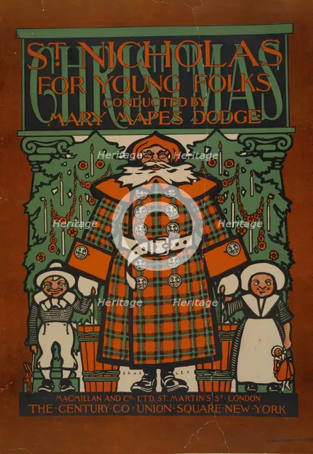 St. Nicholas for young folks, c1894 - 1896. Creator: William H Bradley.