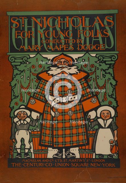 St. Nicholas for young folks, c1894 - 1896. Creator: William H Bradley.