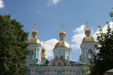 St Nicholas Naval Cathedral, St Petersburg, Russia, 2011. Creator: Sheldon Marshall
