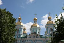 St Nicholas Naval Cathedral, St Petersburg, Russia, 2011. Creator: Sheldon Marshall