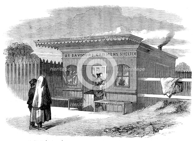St. Saviour's Cabmen's Shelter, Upper Brook-street, Manchester, 1862. Creator: Unknown.