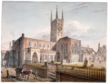 St Saviour's Church, Southwark, London, 1811. Artist: John Coney