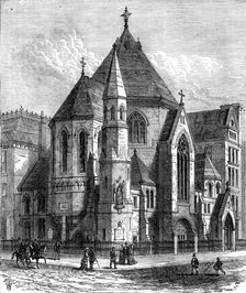 St. Saviour's Church, Oxford-street, for the deaf and dumb, 1880. Creator: Unknown