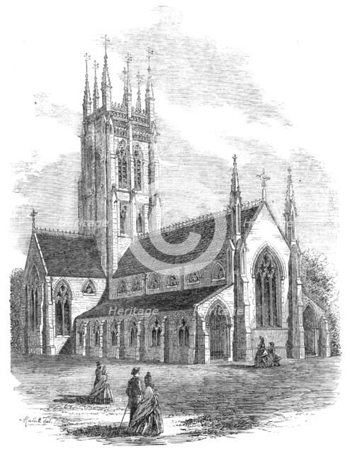 St. Saviour’s Church, Clapham, 1864. Creator: Unknown.