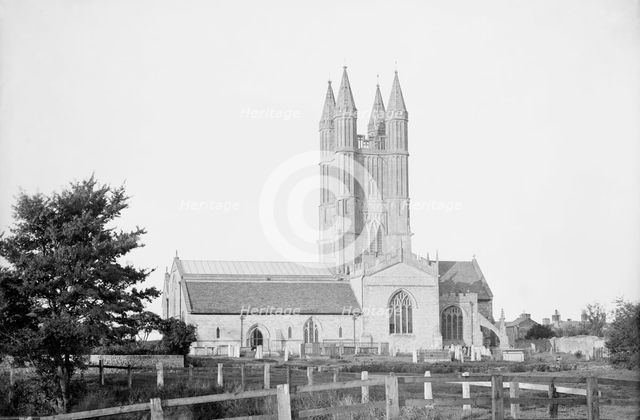 St Sampson's Church, Cricklade, Wiltshire, 1883. Artist: Henry Taunt.