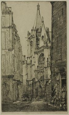 St. Severin, Paris, 1902. Creator: Donald Shaw MacLaughlan
