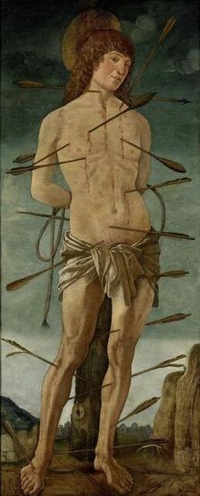 St Sebastian, 1470-1490. Creator: Francesco Bonsignori