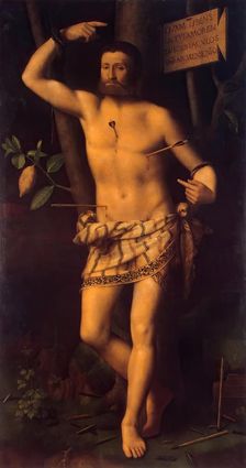 St Sebastian, 1526. Creator: Bernardino Luini