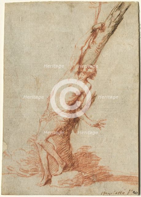 St. Sebastian, 1626-1630. Creator: Jusepe de Ribera (Spanish, 1591-1652).
