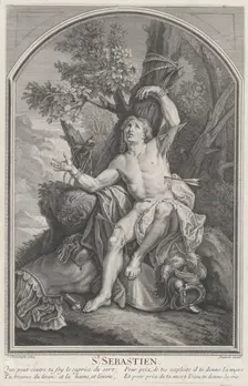 St. Sebastian,.n.d. Creator: Edme Jeaurat