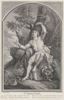 St. Sebastian,.n.d. Creator: Edme Jeaurat