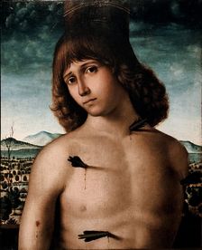 St Sebastian, c. 1490