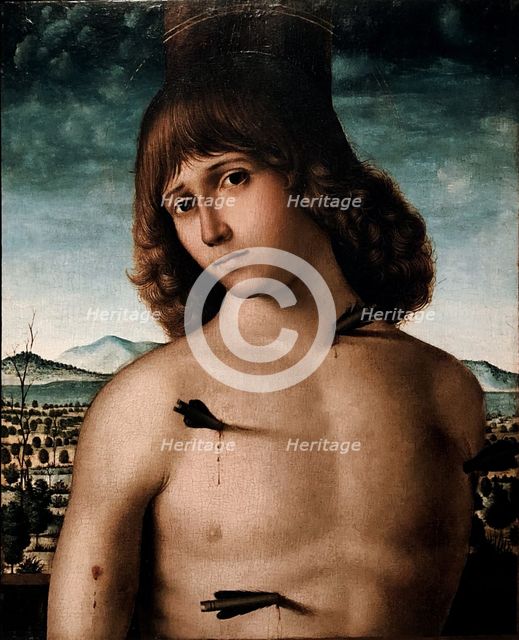St Sebastian, c. 1490.
