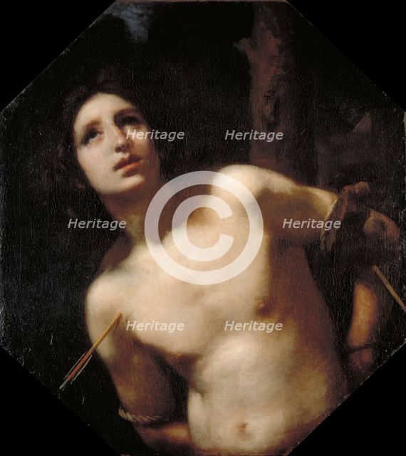 'St Sebastian', c1630.                                                    Artist: Francesco Furini