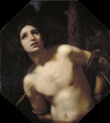 St Sebastian c1630. Artist: Francesco Furini