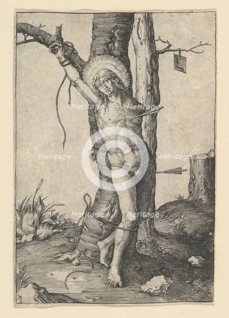 St. Sebastian, ca. 1510. Creator: Lucas van Leyden.