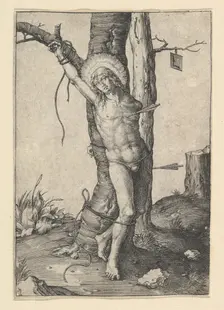 St. Sebastian, ca. 1510. Creator: Lucas van Leyden