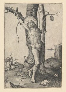 St. Sebastian, ca. 1510. Creator: Lucas van Leyden